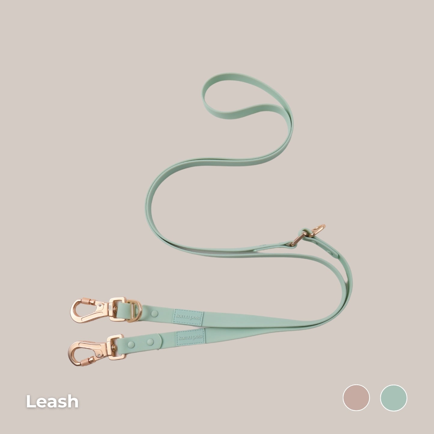 Komu Water-Resistant Hands-free Adjustable Leash & Connector – Quick-Drying | Durable | Strong | Convertible