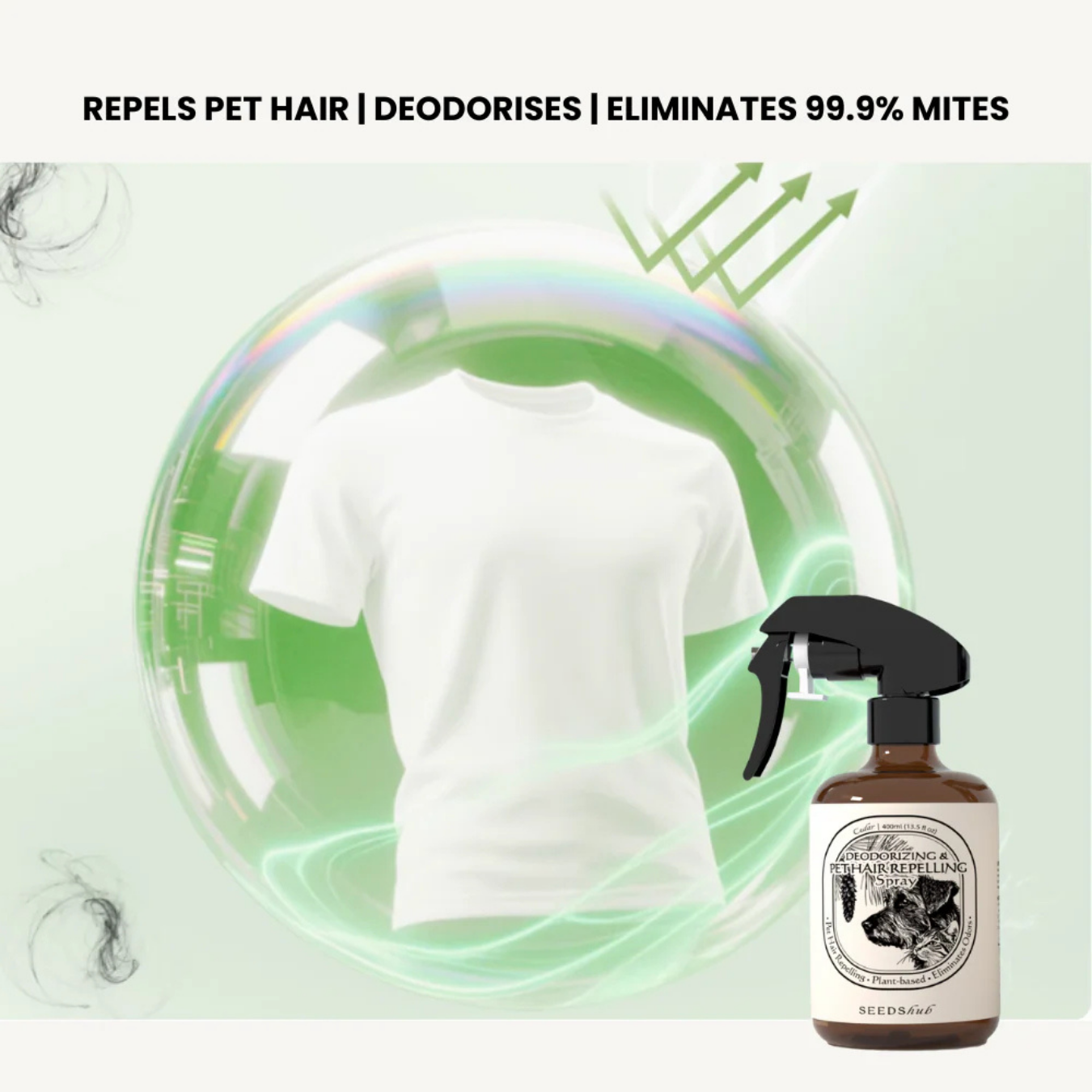 Deodorising & Pet Hair Repelling Spray