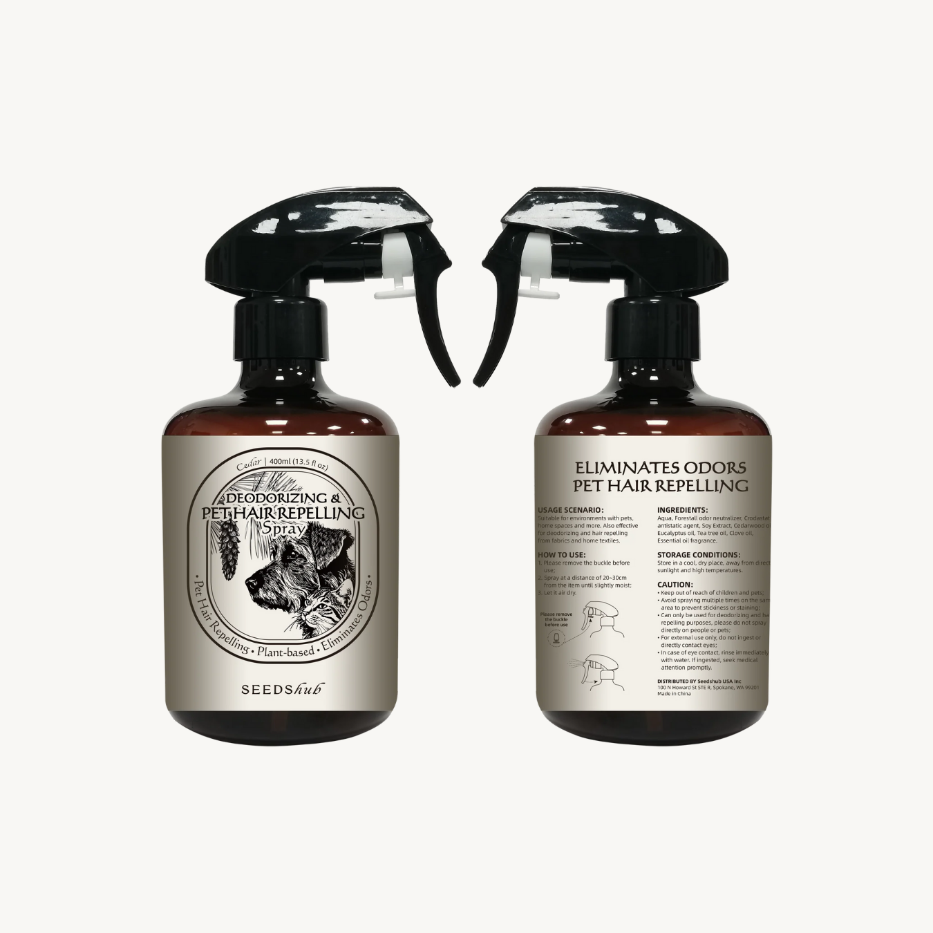 Deodorising & Pet Hair Repelling Spray