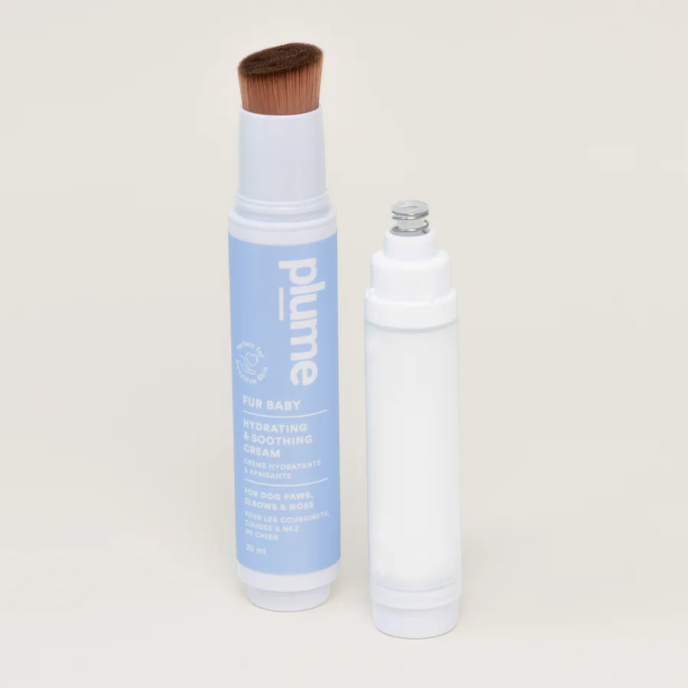 Plume Care Dog & Cat Hydrating Cream – Gentle Relief for Dry, Cracked, Itchy Paws, Elbows & Nose