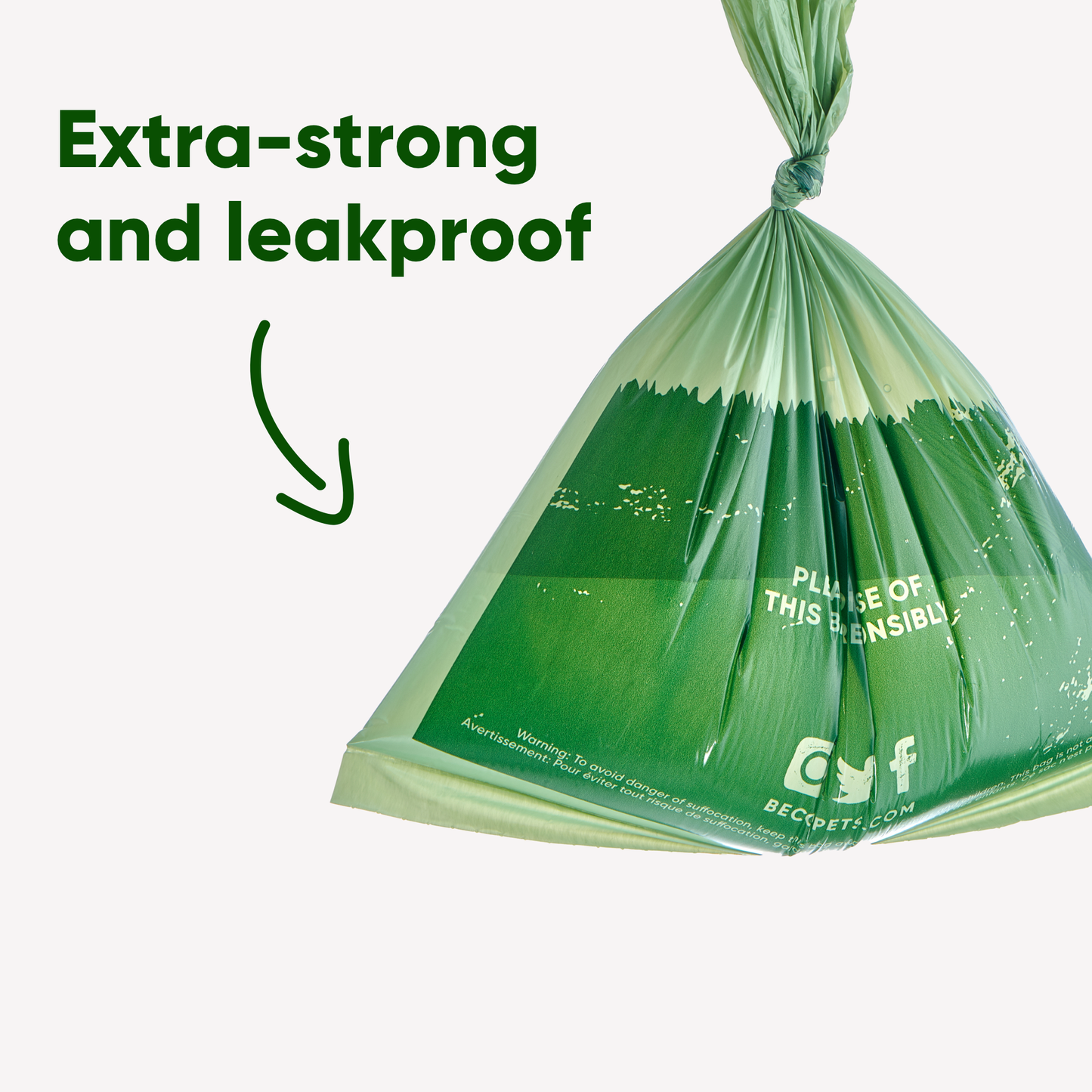 Beco Poop Bags, Big, Strong and Leak-Proof, 270 or 540 pcs