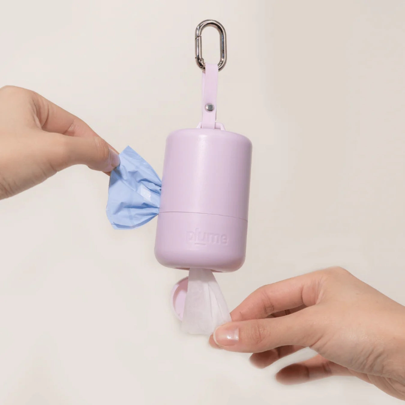 Plume Care Dog Wet Wipe & Poo Bag Dispenser The Duo – Biodegradable 20 Wipes & 10 Poo Bags