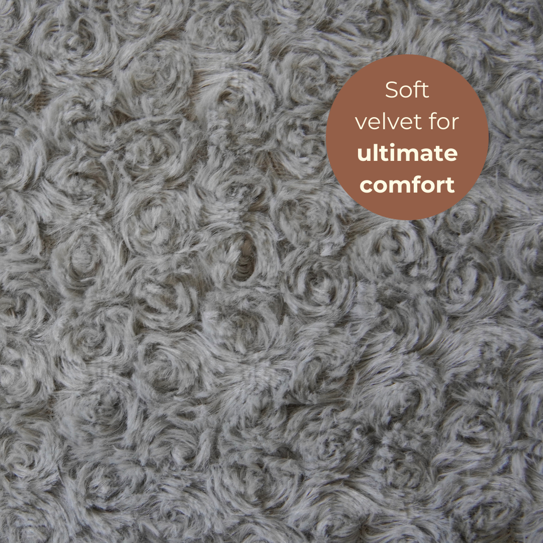 Velvet Orthopaedic Dog Bed