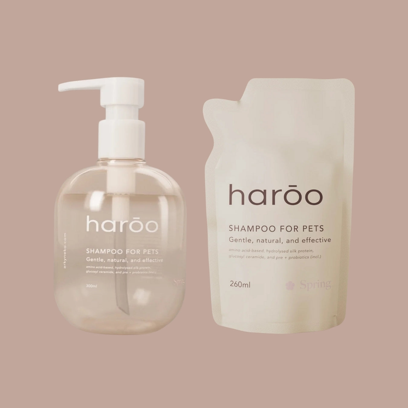 harōo Pet Shampoo - Bottle & Refill
