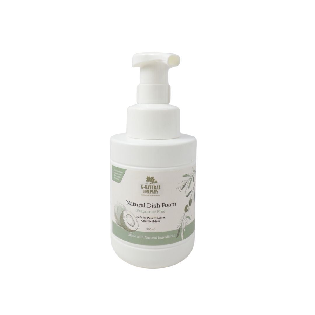 G-Natural Natural Dish Foam 350ml - Fragrance Free