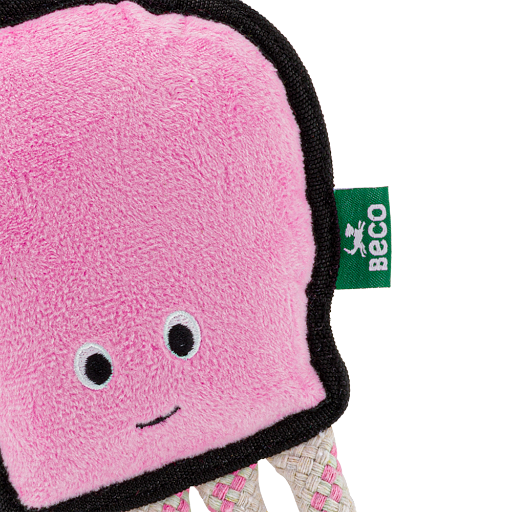 Beco Rough & Tough Recycled Dog Toy, Octopus