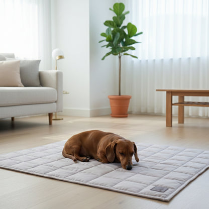 Yuen Bamboo Cooling Mat for Dogs and Cats by Komu – Naturally Breathable | Lightweight | Soft
