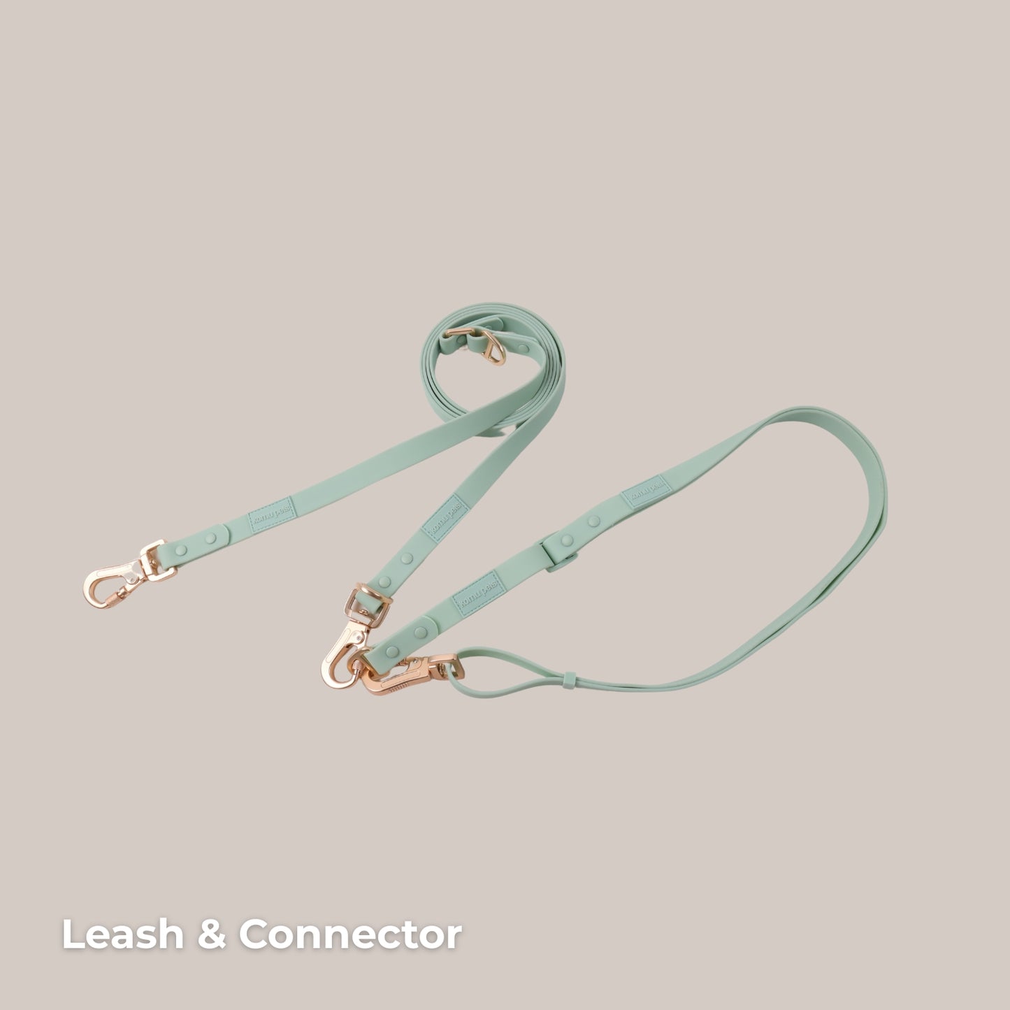 Komu Water-Resistant Hands-free Adjustable Leash & Connector – Quick-Drying | Durable | Strong | Convertible