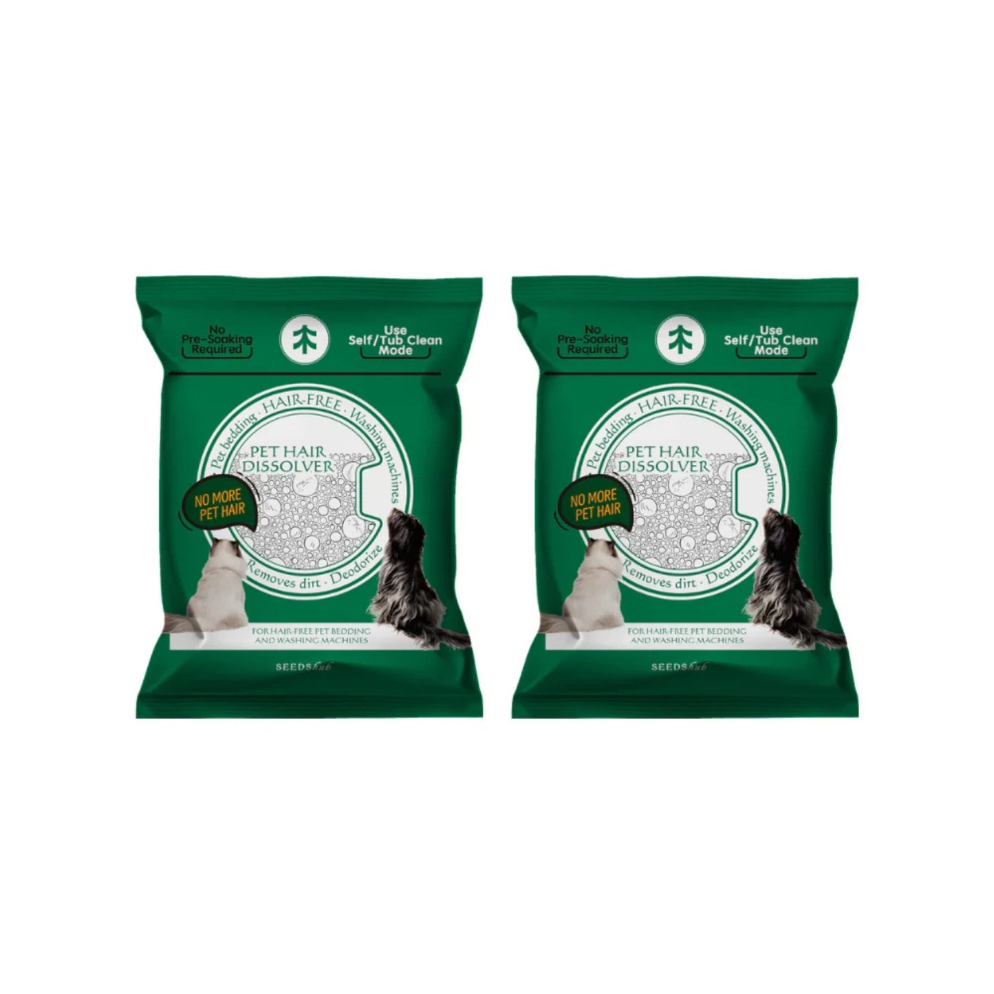 SEEDShub Pet Hair Dissolver - Powerful Pet Hair Remover & Odour Eliminator | For Washing Machines & Pet Supplies