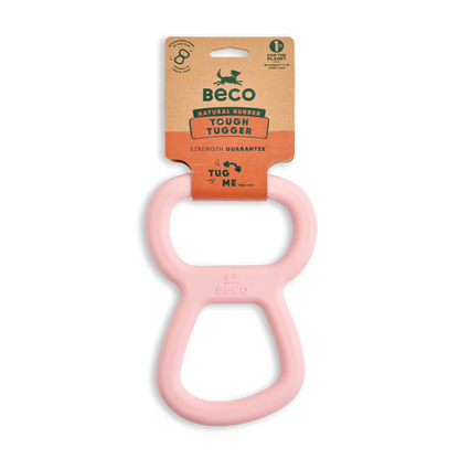 Beco Tough Tugger Natural Rubber Toy