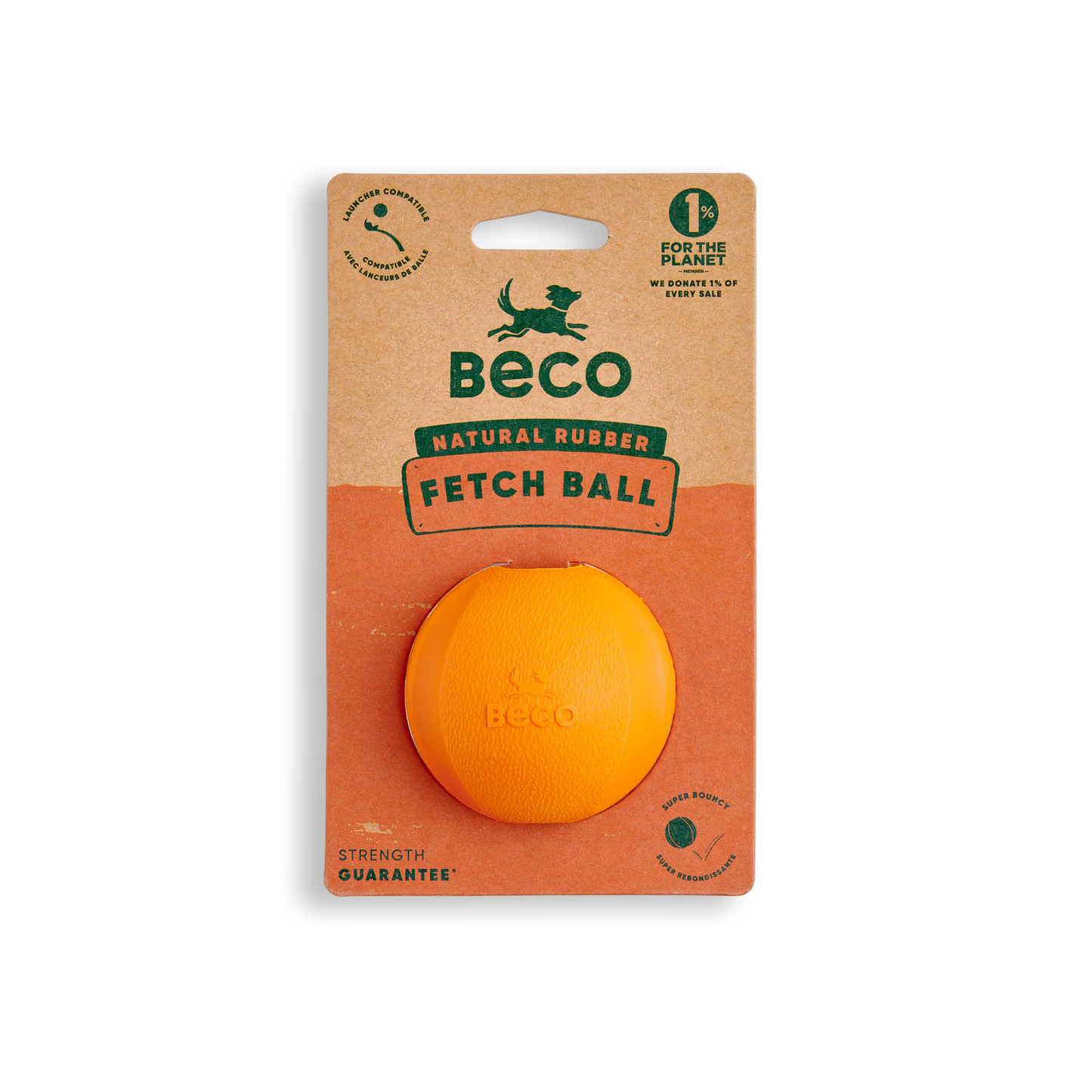 Beco Natural Rubber Fetch Ball