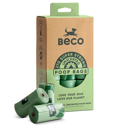 Beco Poop Bags, Big, Strong and Leak-Proof, 270 or 540 pcs