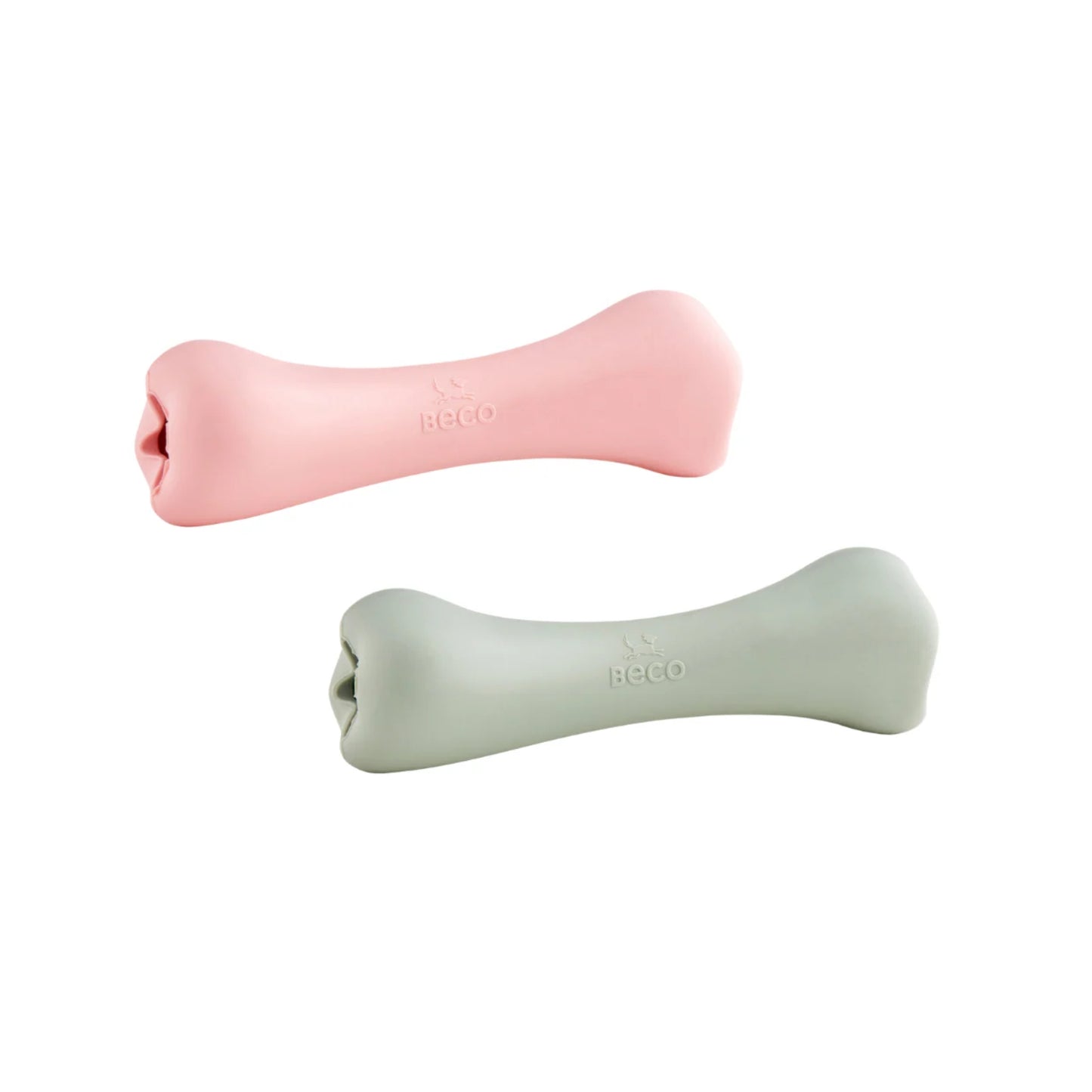 Beco Natural Rubber Chew Bone with Treat Hole