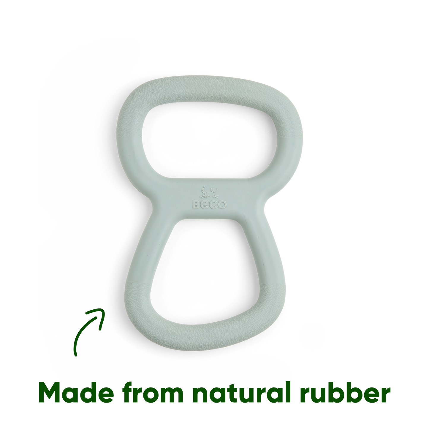 Beco Tough Tugger Natural Rubber Toy