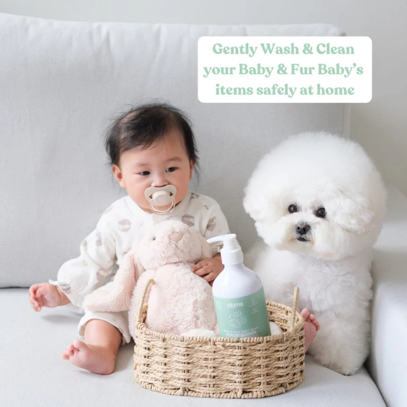 Plume Care Dish, Toy & Clothing Soap – Safe for Dogs, Cats, Pets & Babies