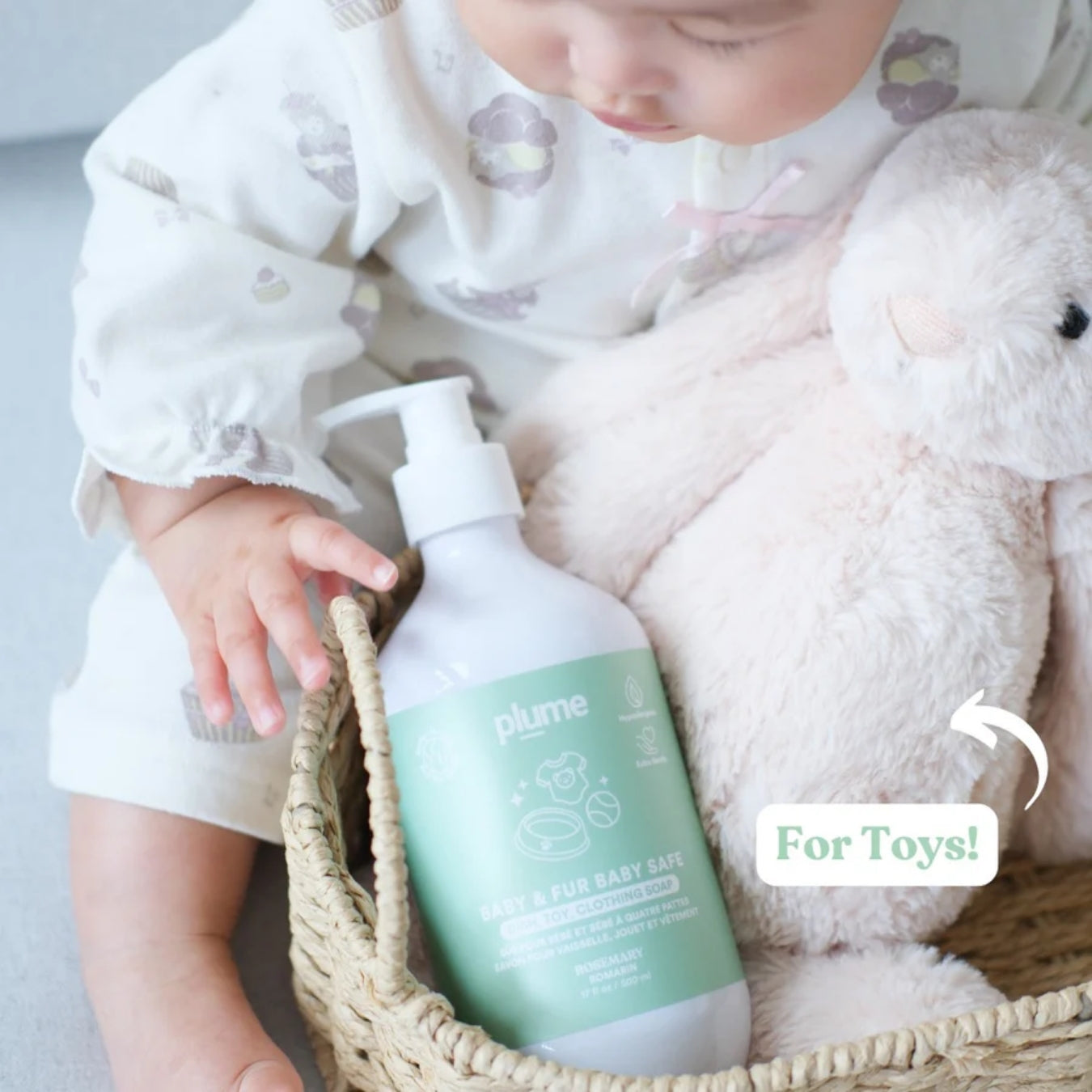 Plume Care Dish, Toy & Clothing Soap – Safe for Dogs, Cats, Pets & Babies