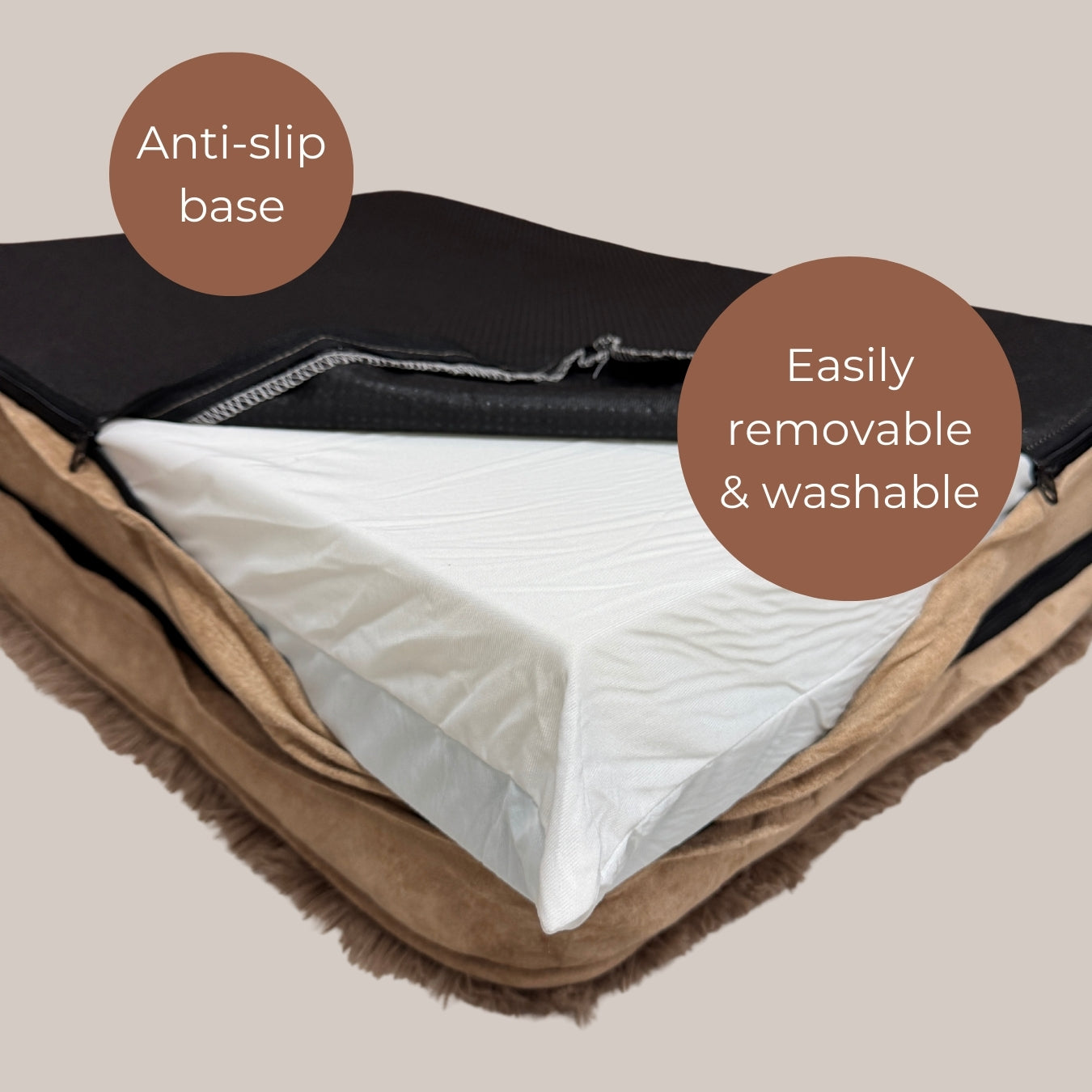 Replacement Bedsheets for the Elysian Orthopaedic & Calming Pet Bed