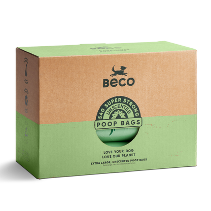 Beco Poop Bags, Big, Strong and Leak-Proof, 270 or 540 pcs