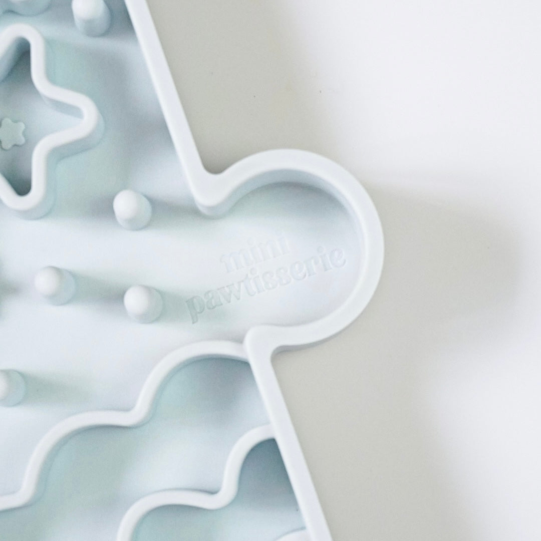 Mini Pawtisserie Cloud-Link Slow Feeder - Sky