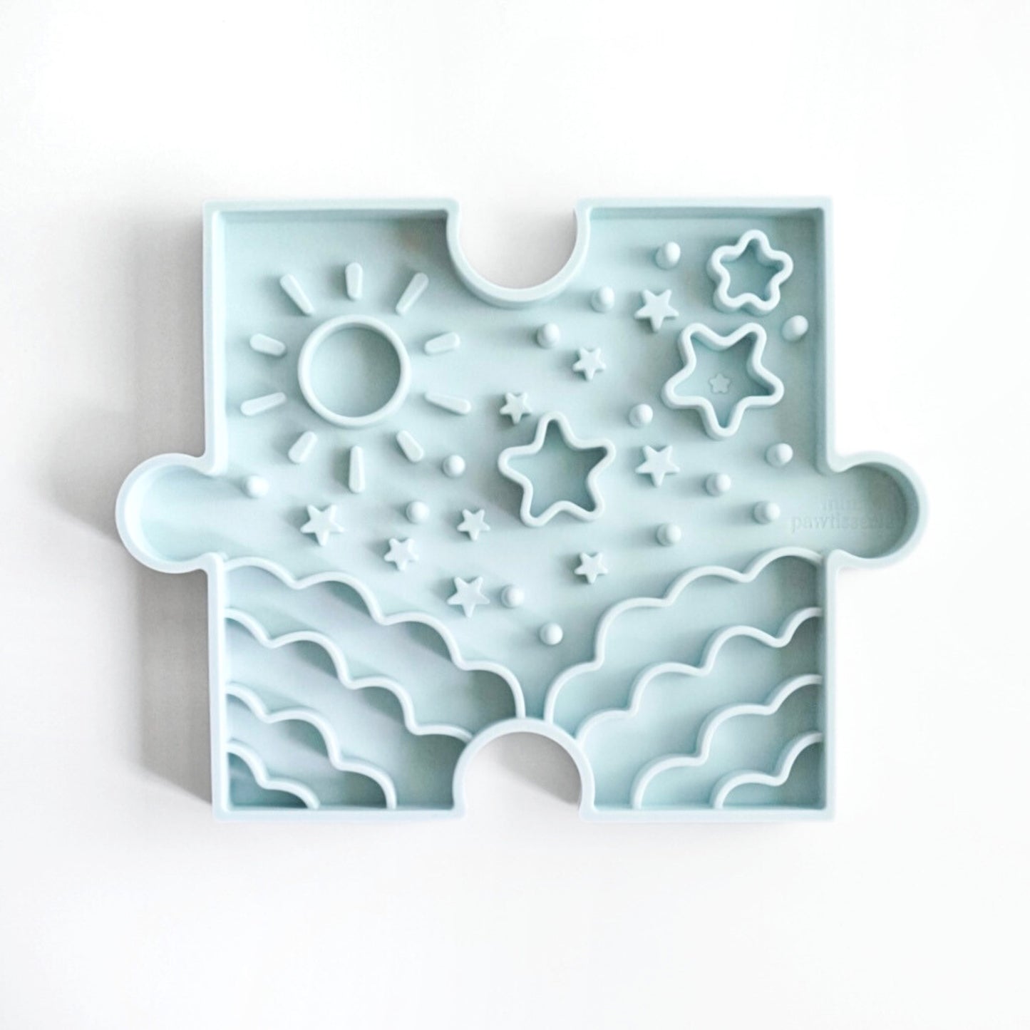 Mini Pawtisserie Cloud-Link Slow Feeder - Sky