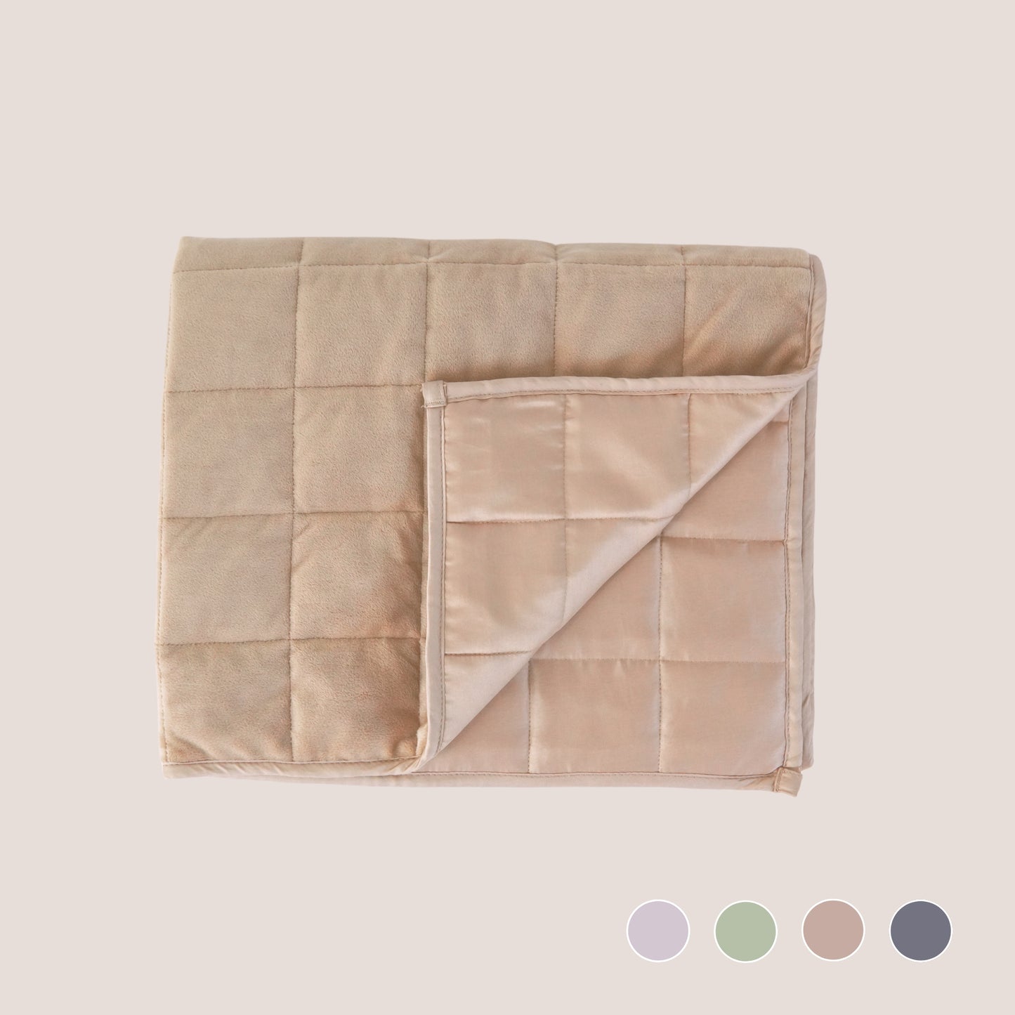 Aurea Weighted Anti-Anxiety Dog & Cat Blanket by Komu - Calming Relief | Reduces Stress | Thunder & Noises | Cooling Bamboo