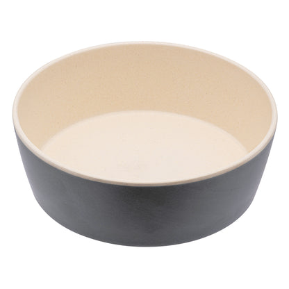 Beco Bamboo Pet Bowl, Coastal Grey