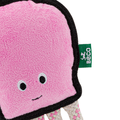 Beco Rough & Tough Recycled Dog Toy, Octopus