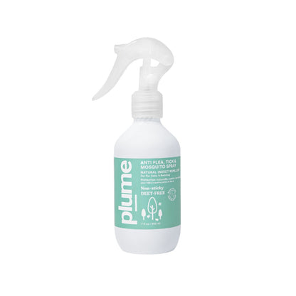 [SG Seller] Plume Care Natural, Insect Repellent for Dogs - Non-Sticky & Deet-Free, Anti Flea Tick Mosquito